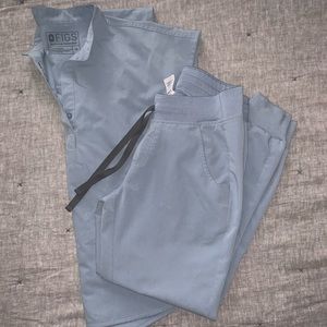 Dusty blue Figs set